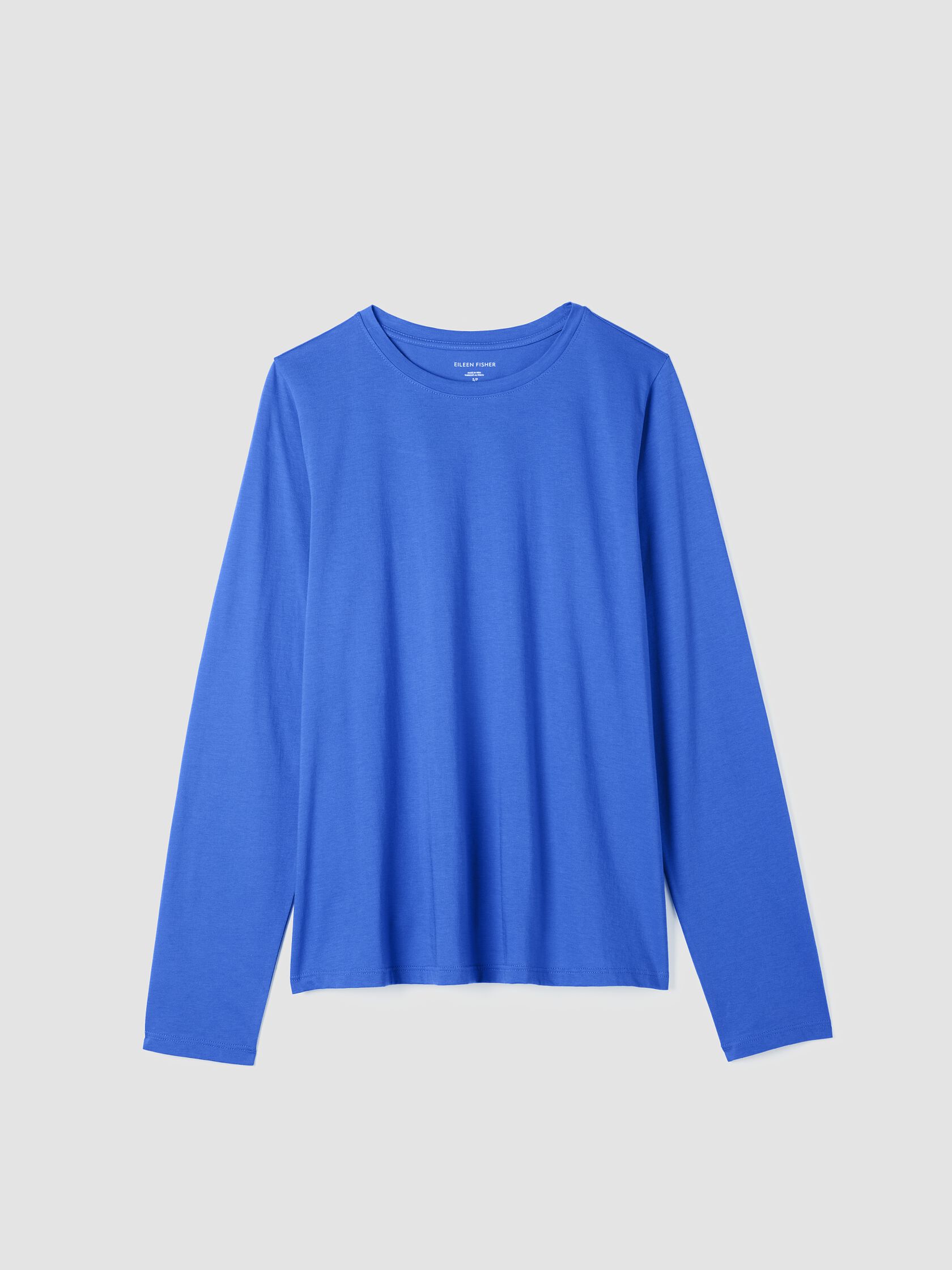 Organic Pima Cotton Jersey Long-Sleeve Tee