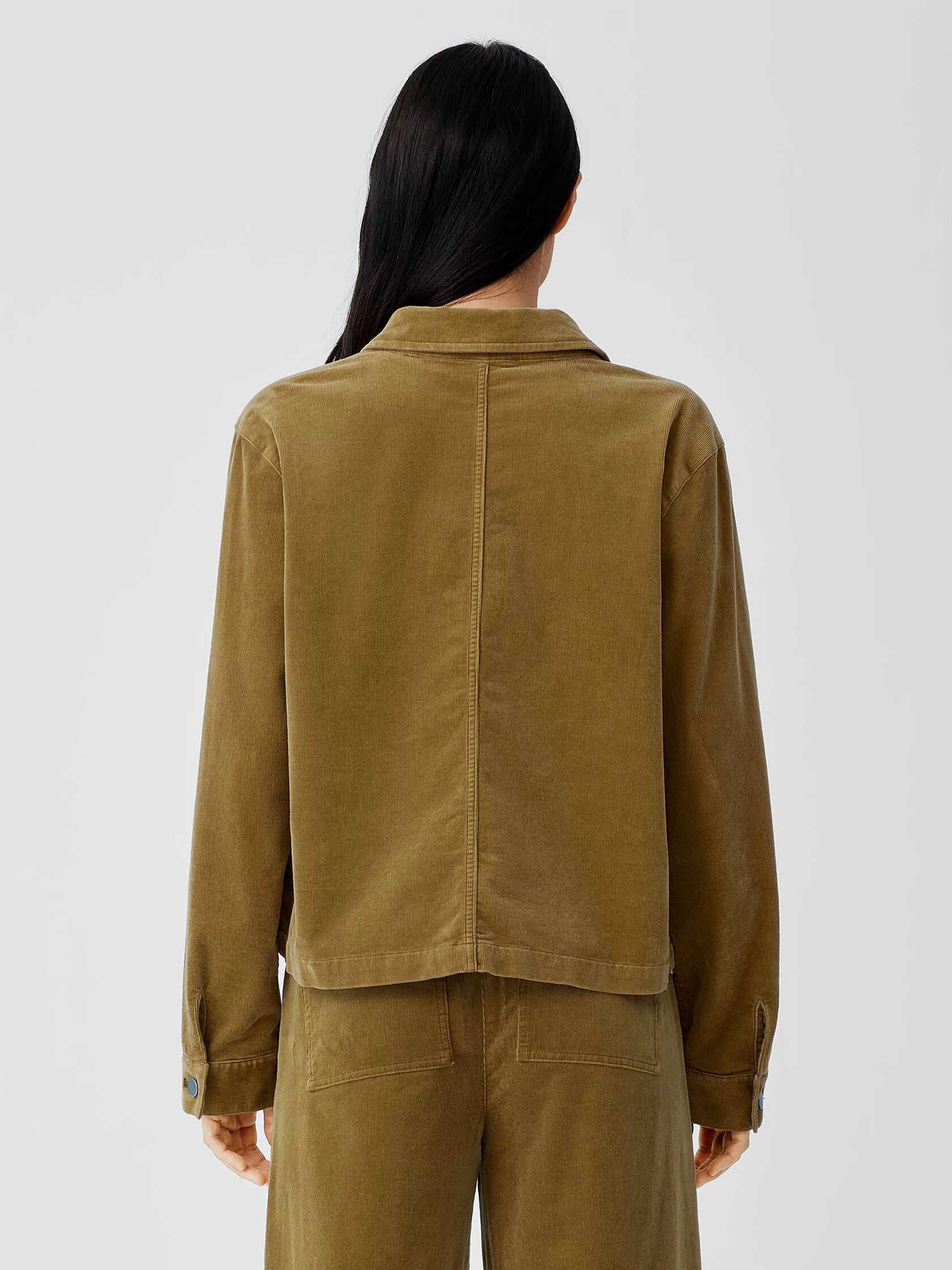 Organic Cotton Stretch Corduroy Jacket