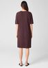 Hemp Organic Cotton Twist Crew Neck Dress