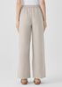 Organic Linen Wide-Leg Pant