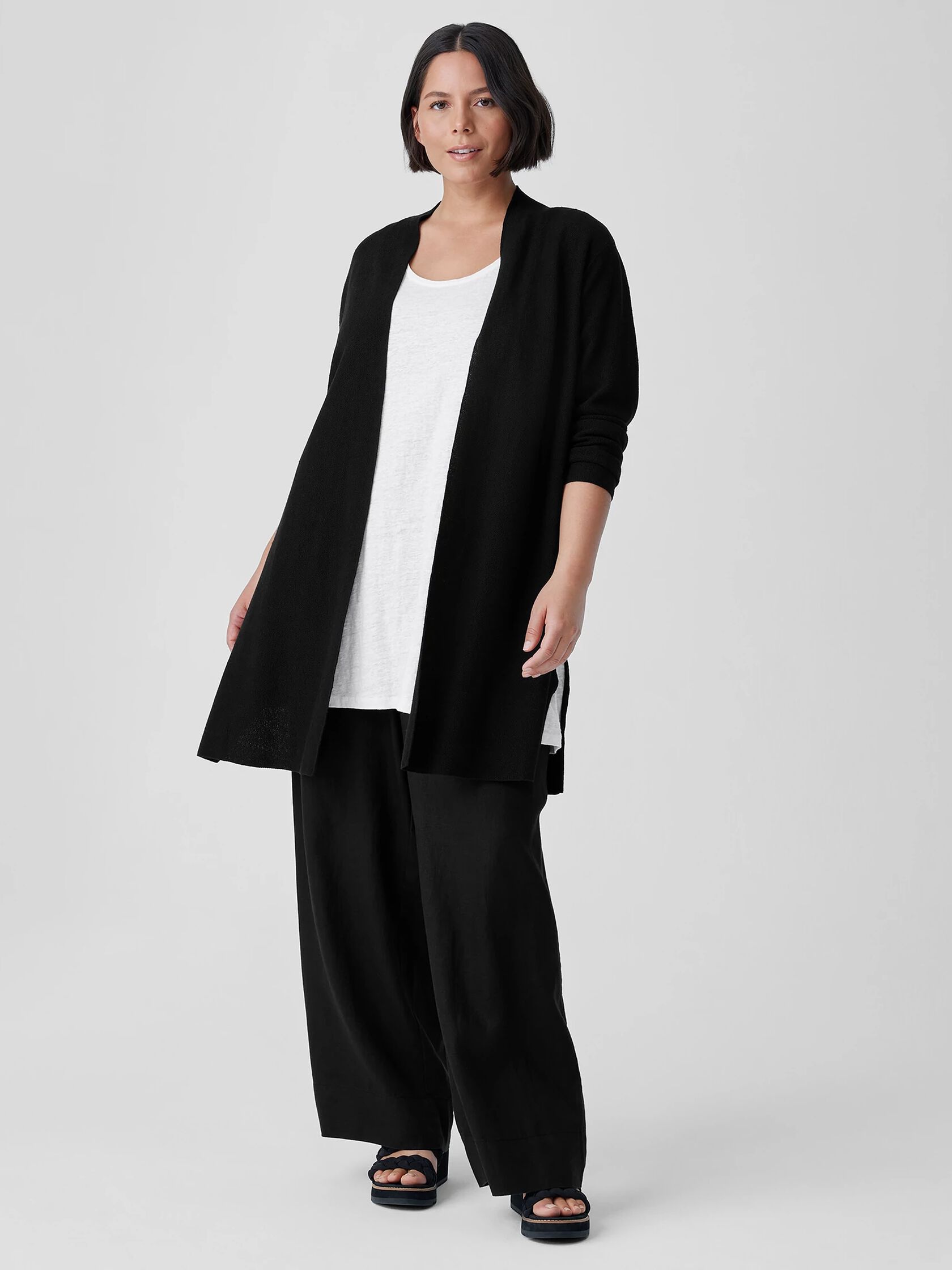 Organic Linen Cotton Cardigan