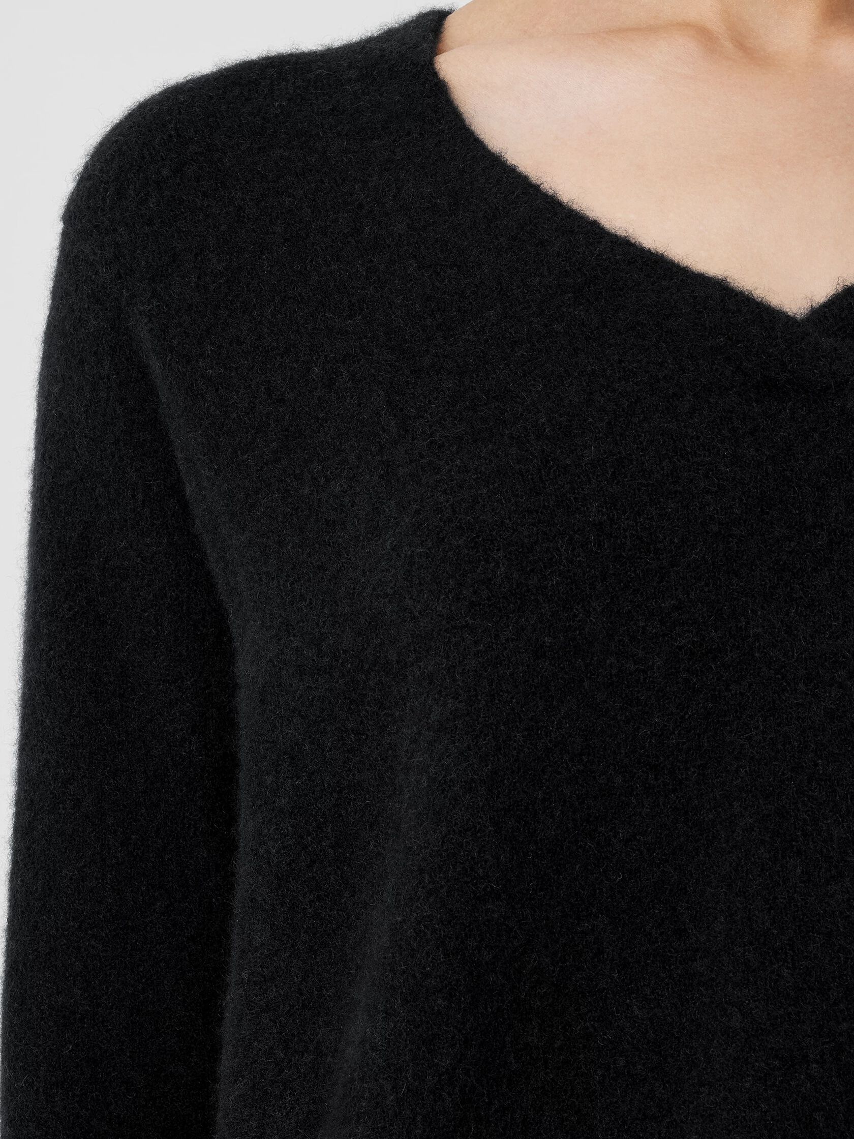 Cashmere Silk Bliss V-Neck Top