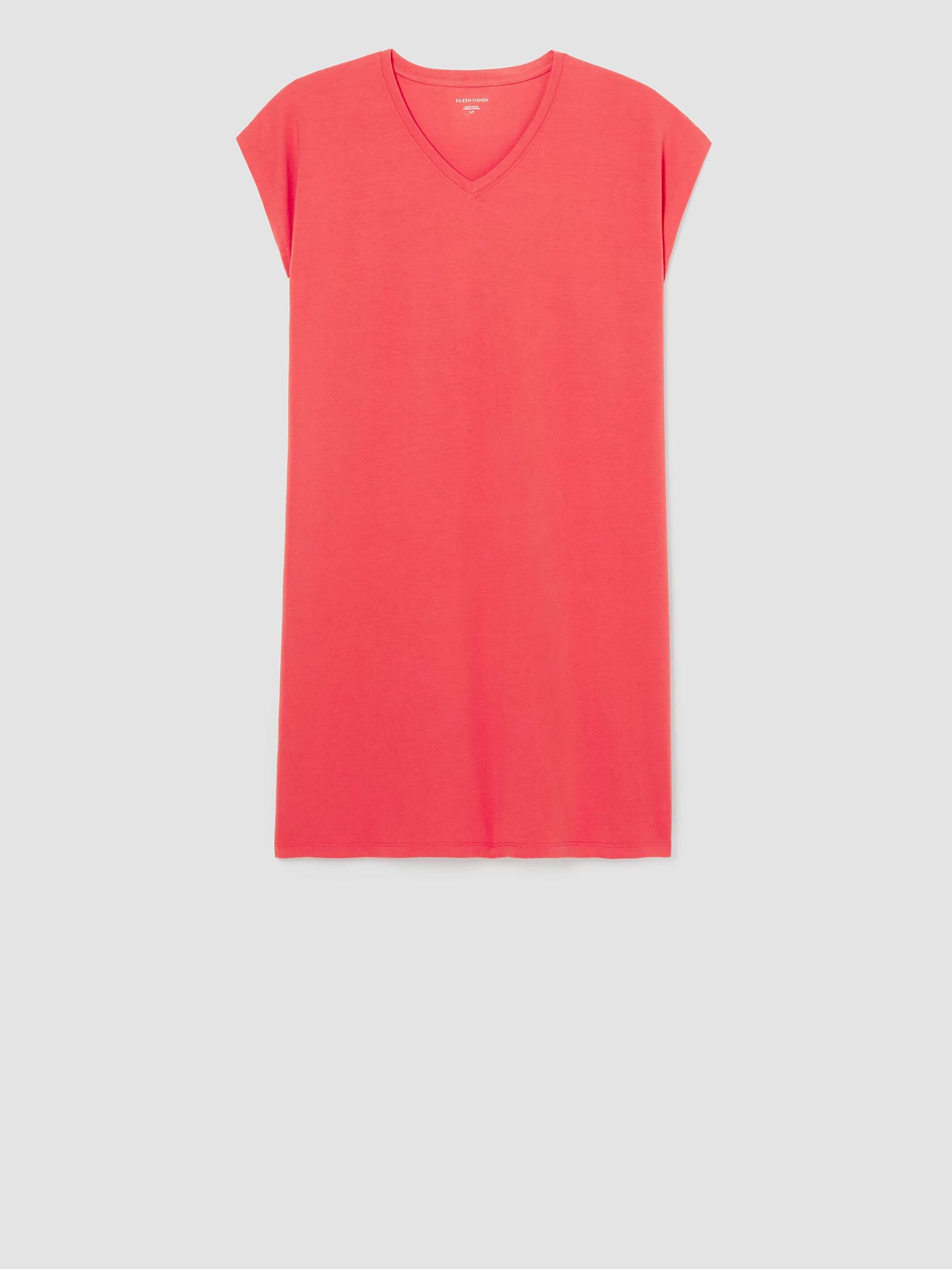 Traceable Organic Cotton Jersey V-Neck Dress