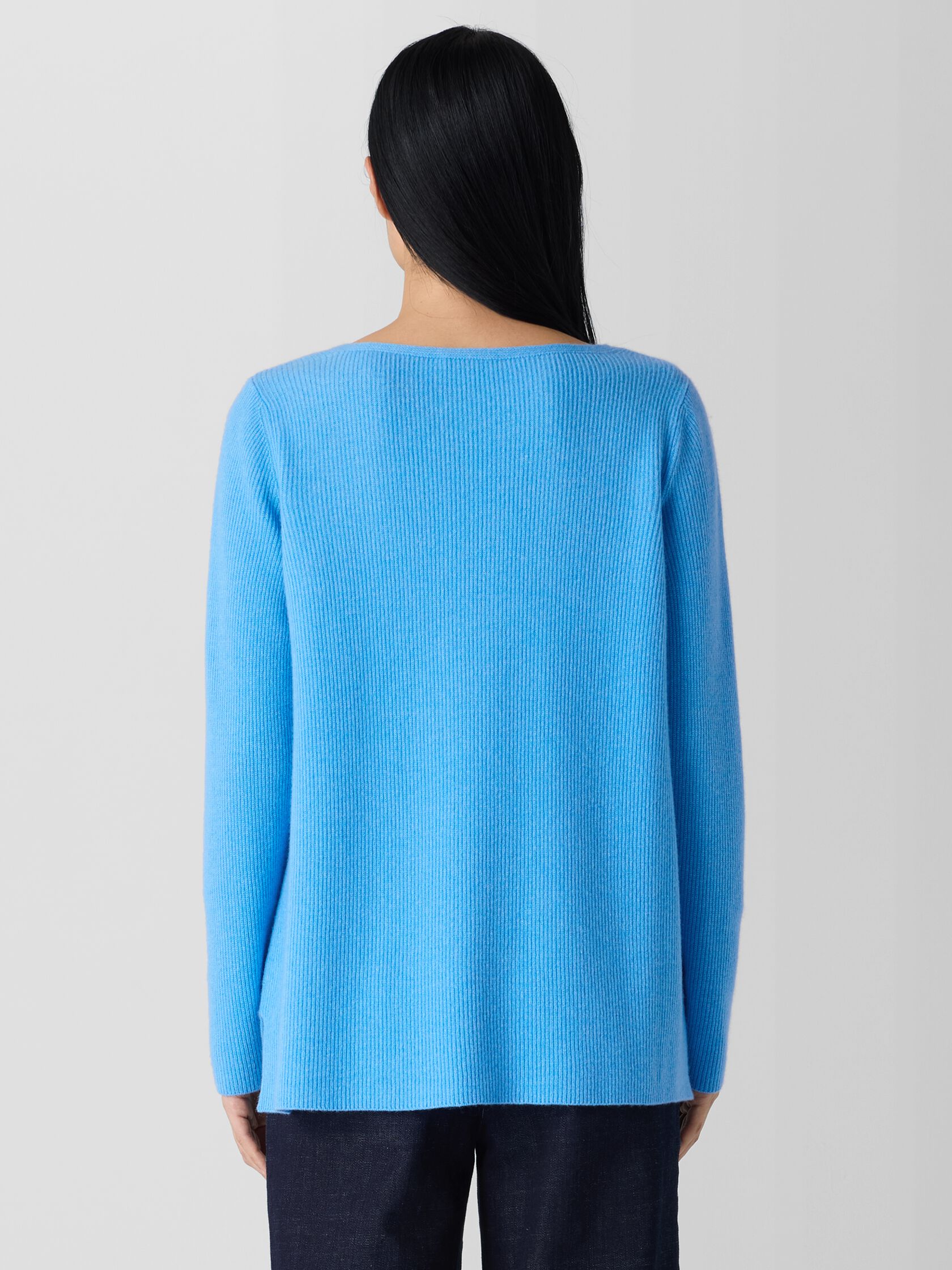 Italian Cashmere V-Neck Top