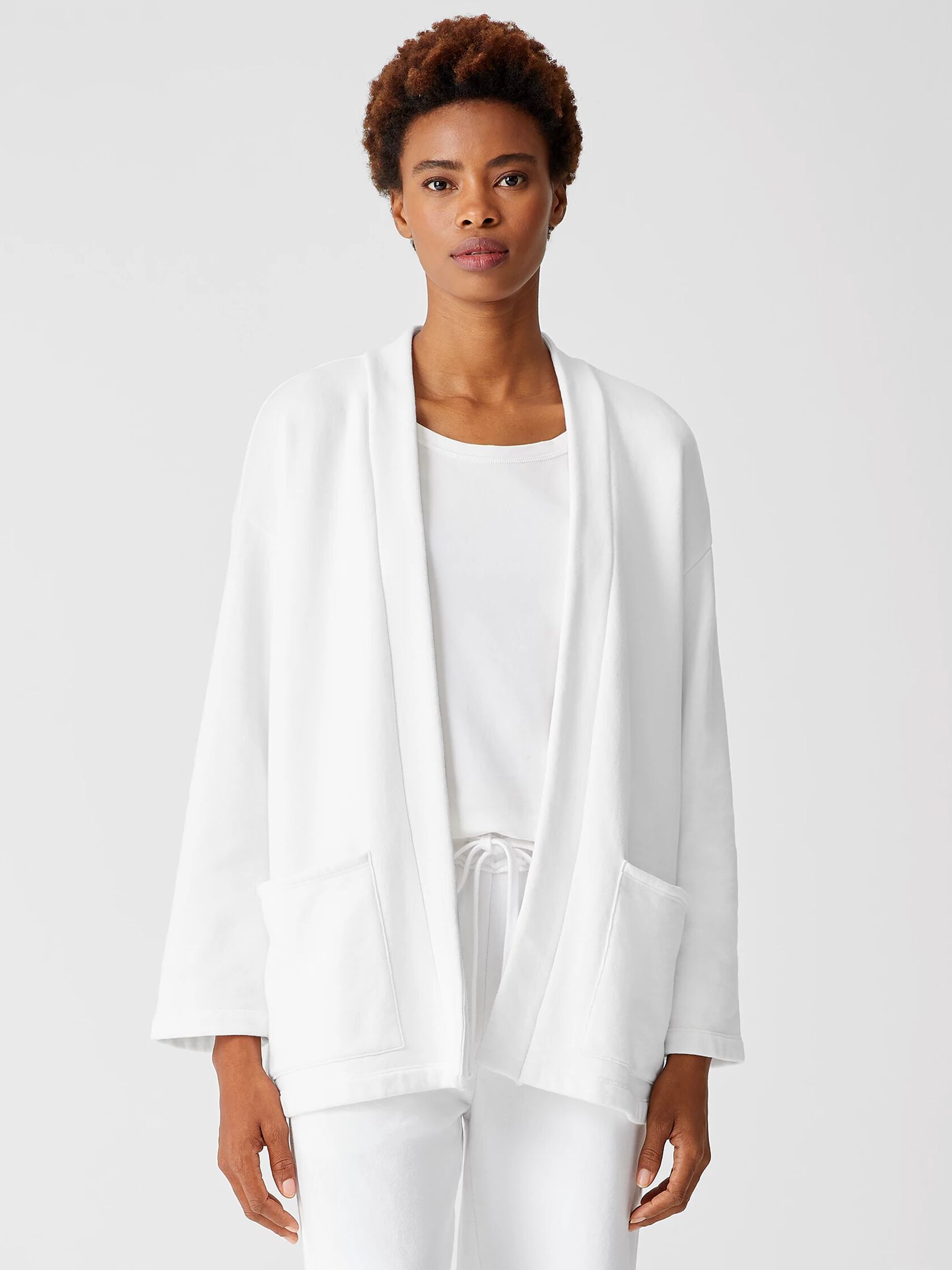 Organic Cotton French Terry Jacket