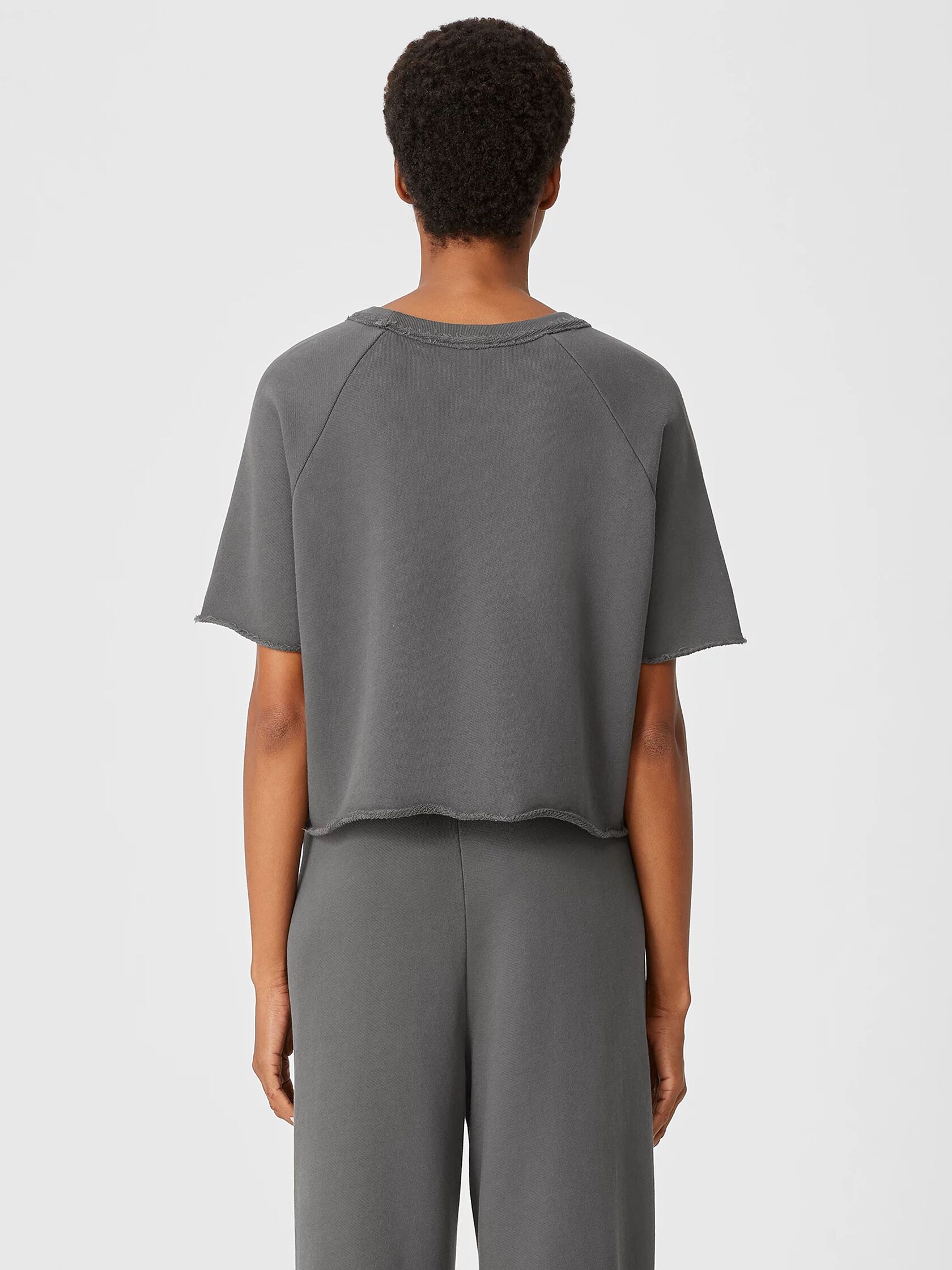 Organic Cotton French Terry Box-Top