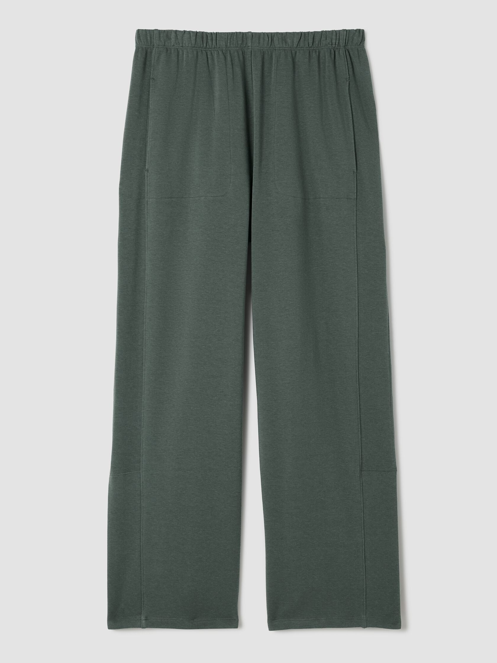 Cozy Brushed Terry Hug Straight Pant