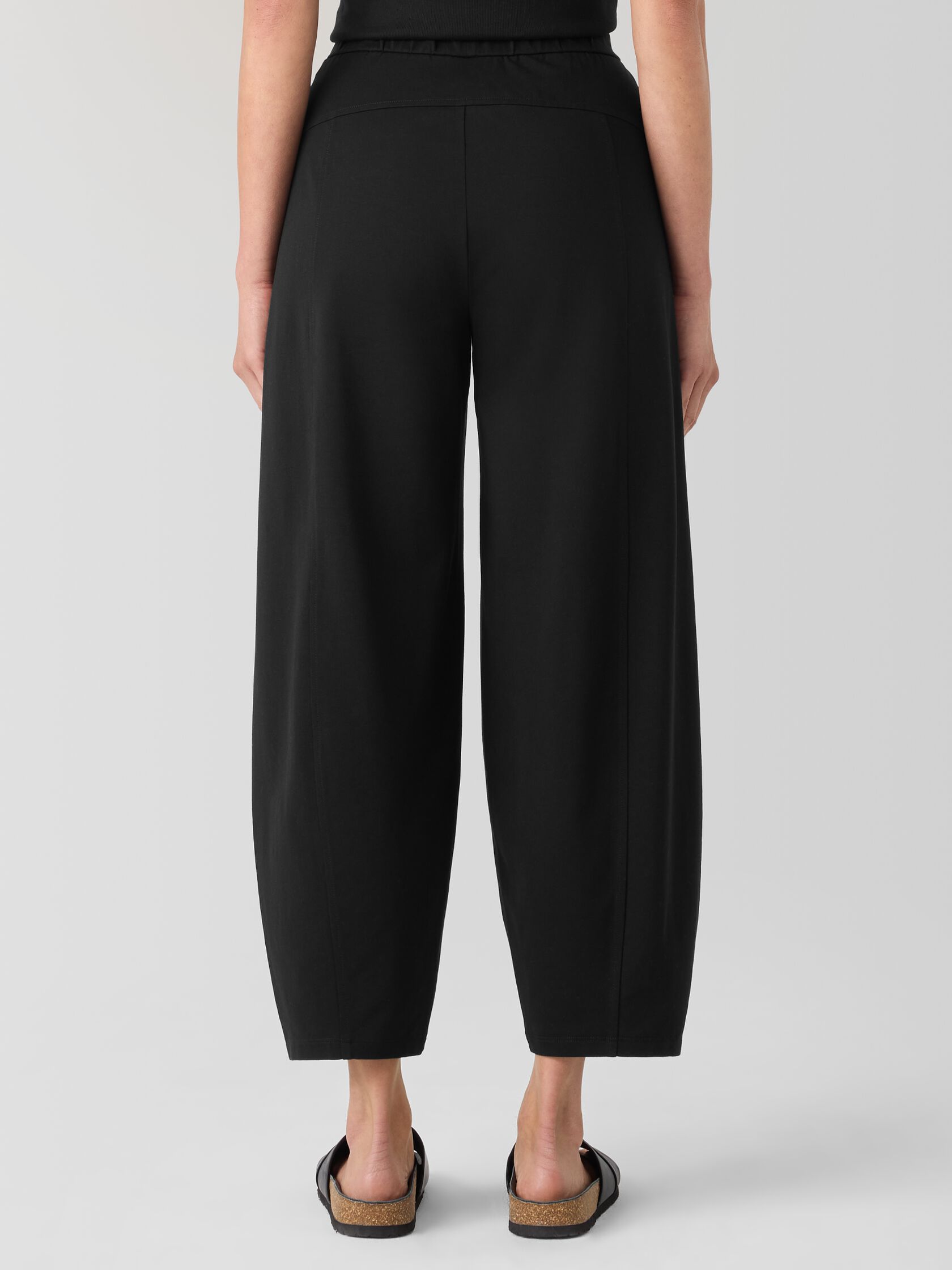 Pima Cotton Stretch Jersey Lantern Pant