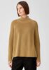 Merino Turtleneck Top in Responsible Wool