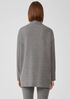 Cozy Brushed Terry Funnel Neck Top