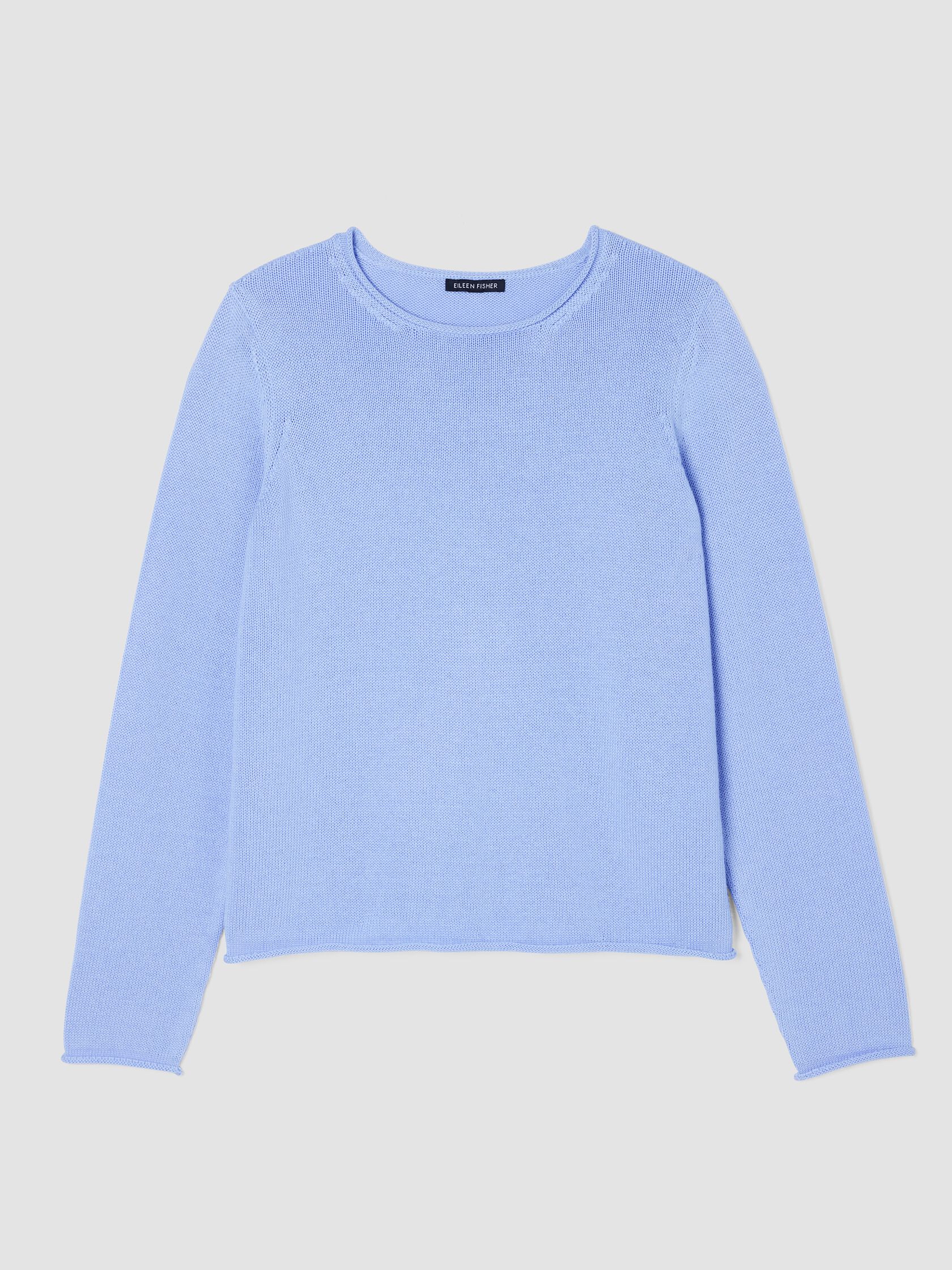 Peruvian Cotton Blend Jewel Neck Top