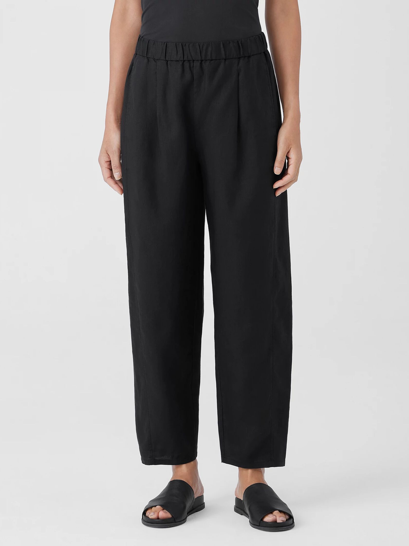 Organic Linen Lantern Pant