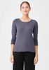 Pima Cotton Blend Scoop Neck Top