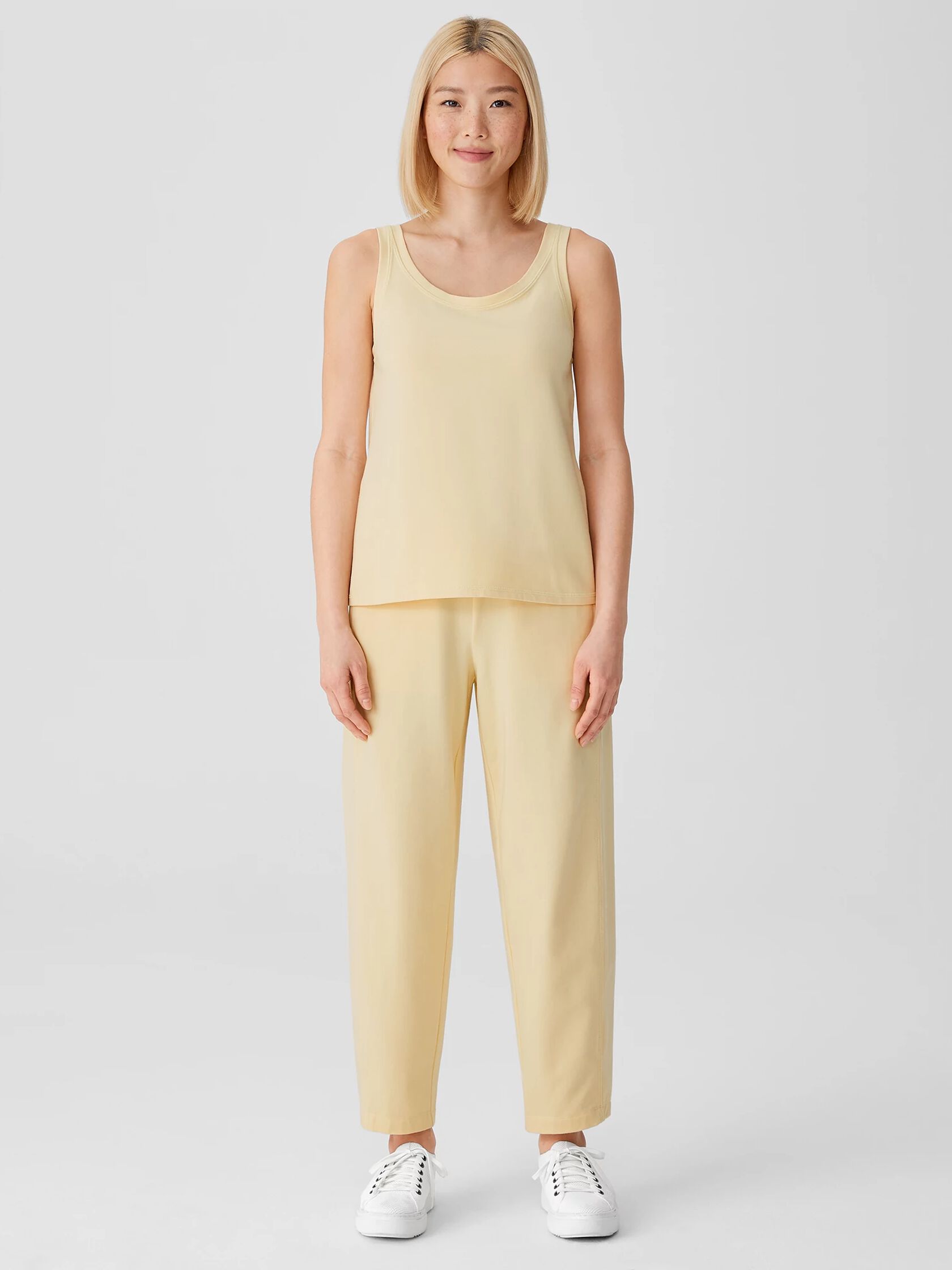 Traceable Organic Cotton Jersey Scoop Neck Tank