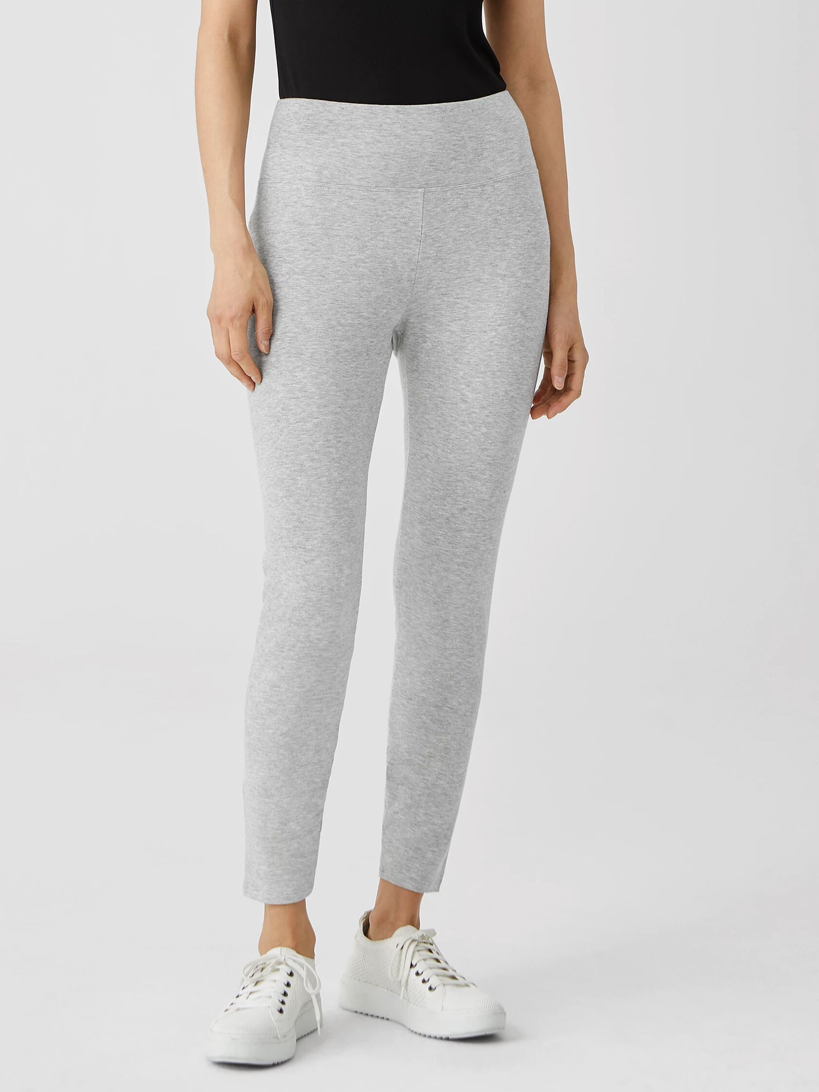 Cozy Brushed Terry High-Waisted Leggings