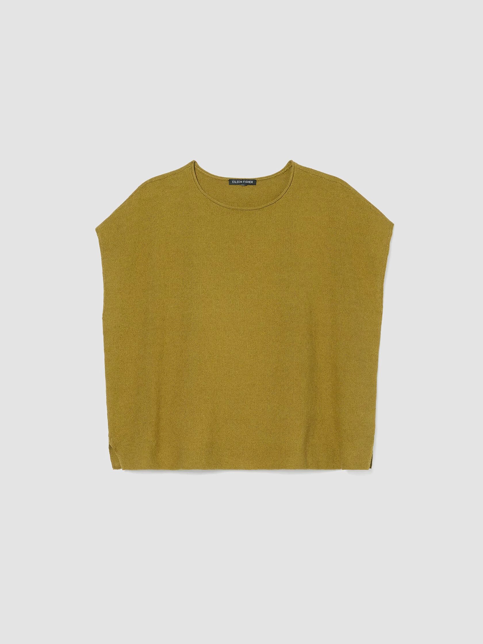 Organic Linen Cotton Seed Square Top