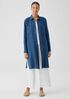 Washed Organic Linen Delave Shirtdress