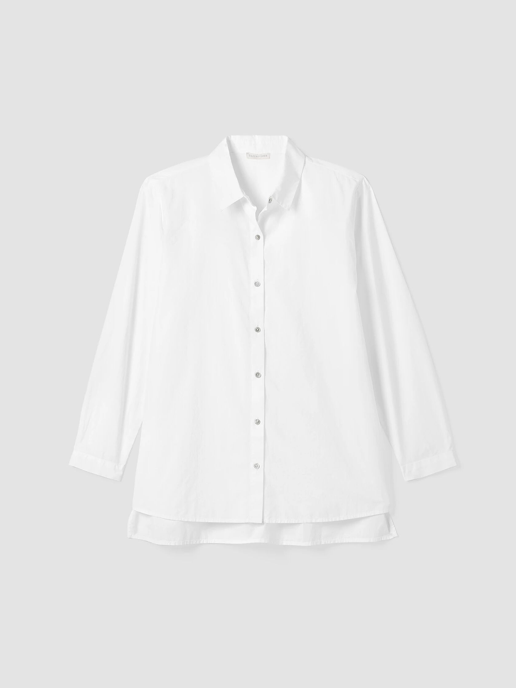 Washed Organic Cotton Poplin Shirt