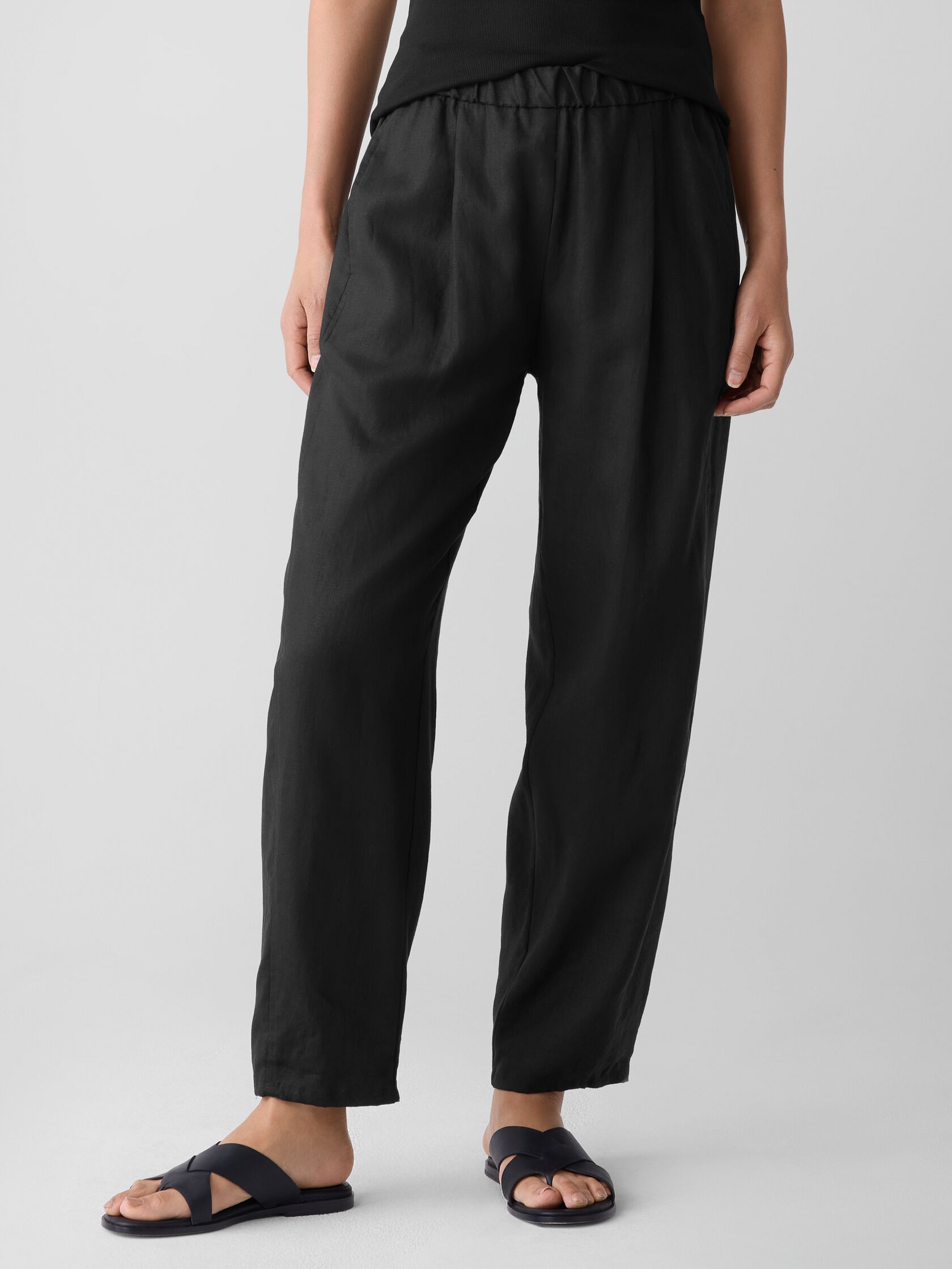 Organic Linen&nbsp;Lantern Pant