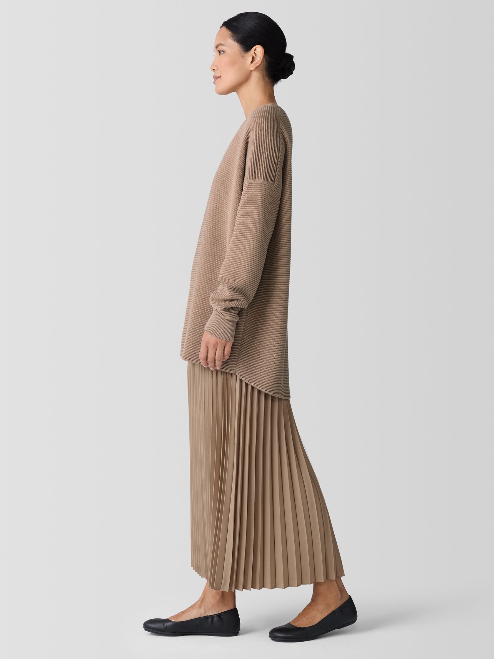 Peruvian Cotton Blend Long Top