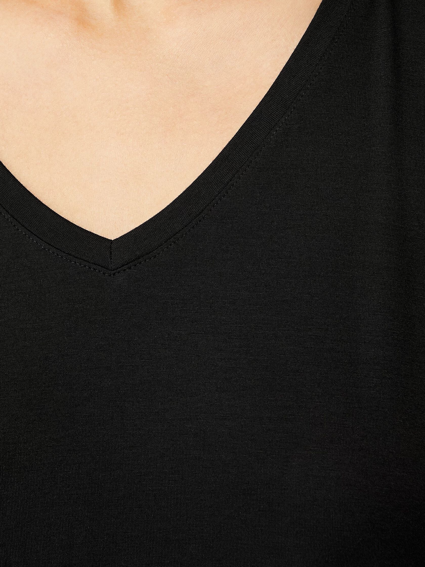 Fine Jersey V-Neck Dress