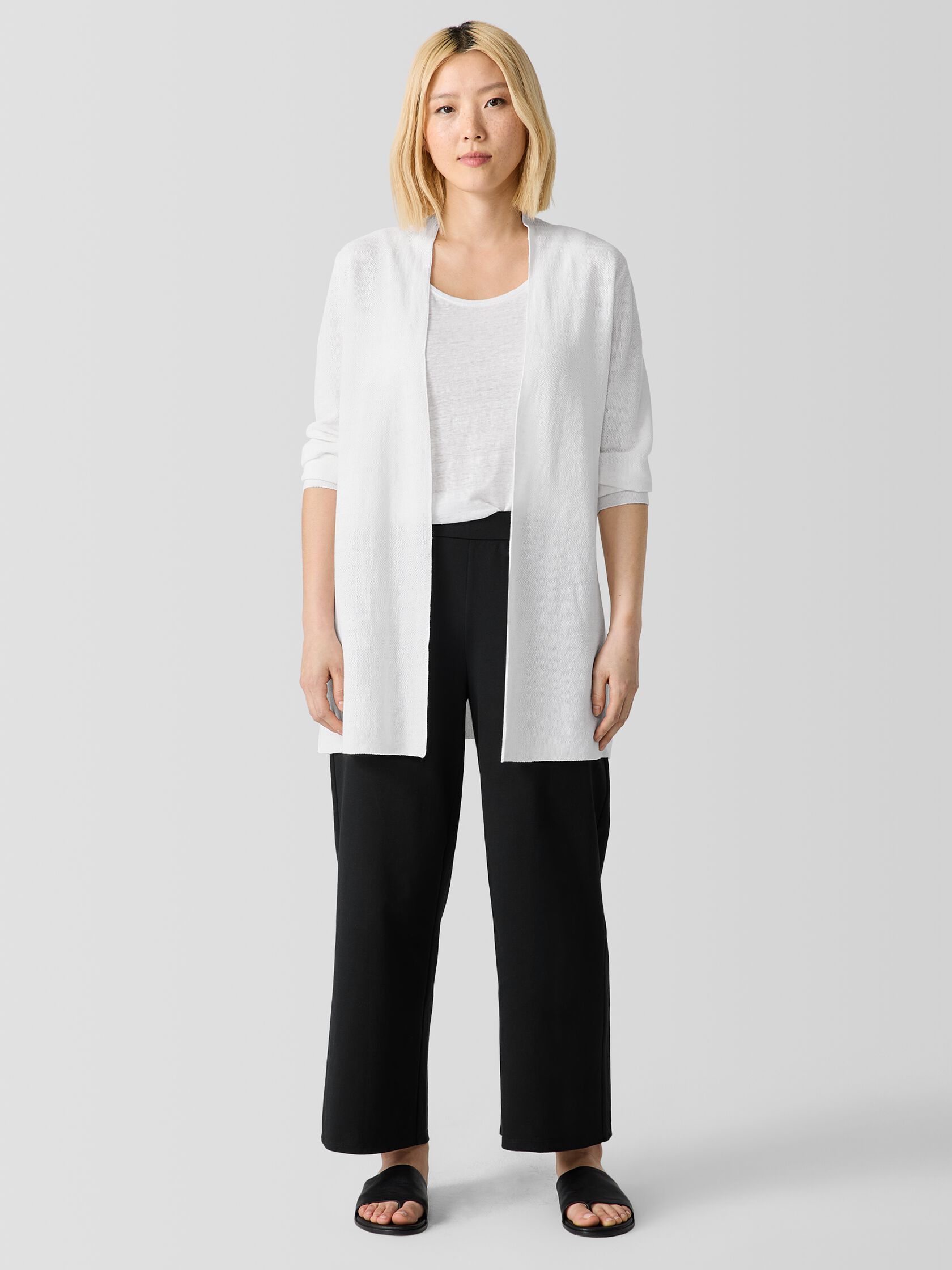 Organic Linen Cotton Cardigan