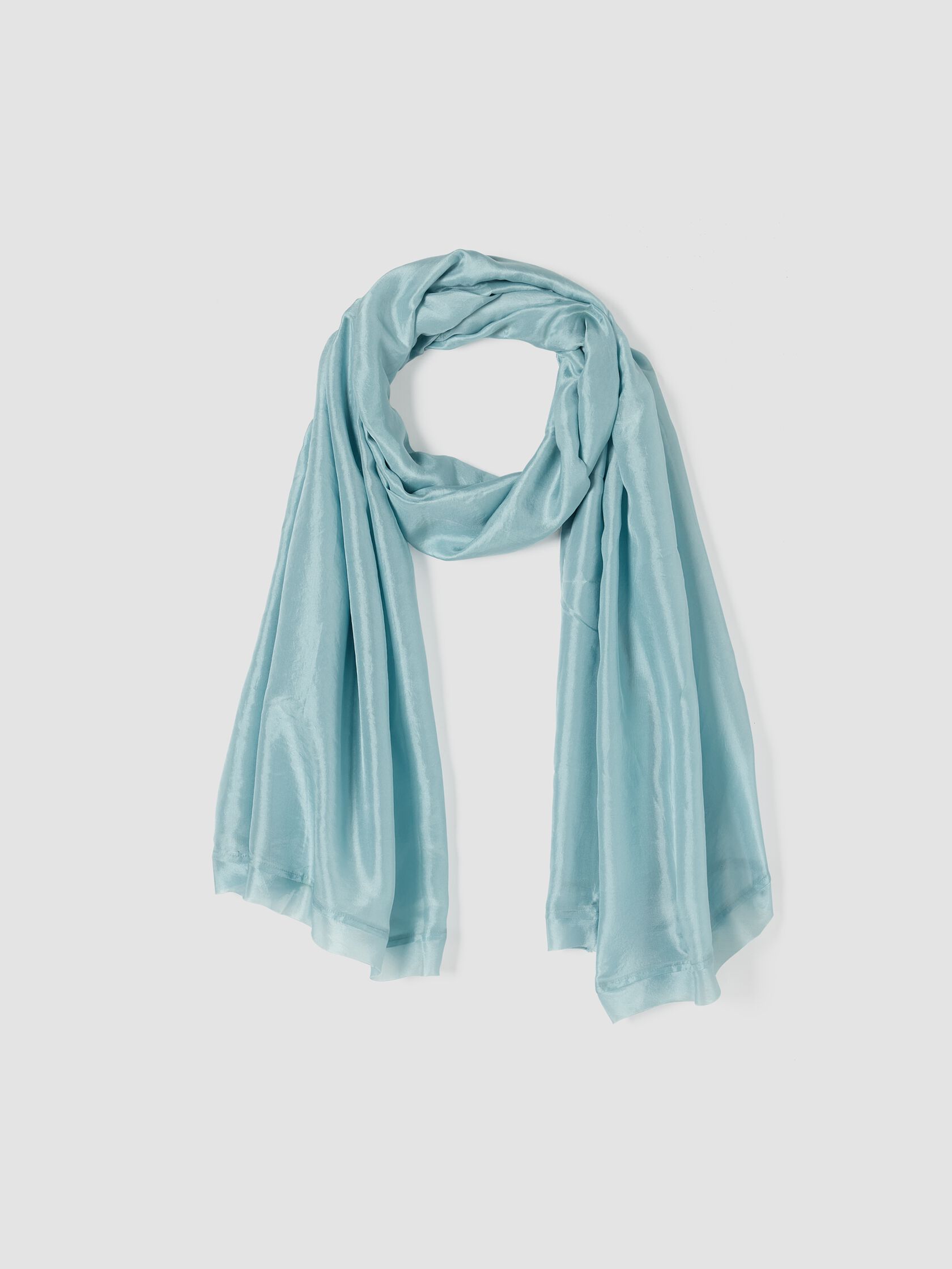 Washed Transitional Silk Parachute Scarf