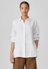 Organic Handkerchief Linen Classic Collar Shirt