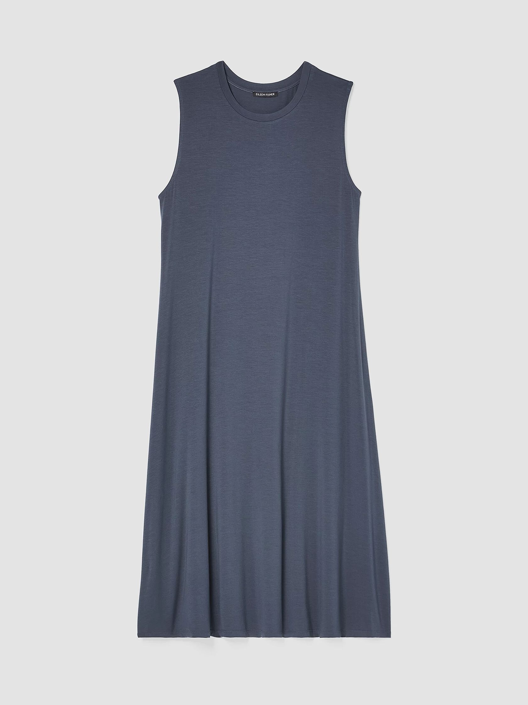 Fine Jersey Crew Neck Dress