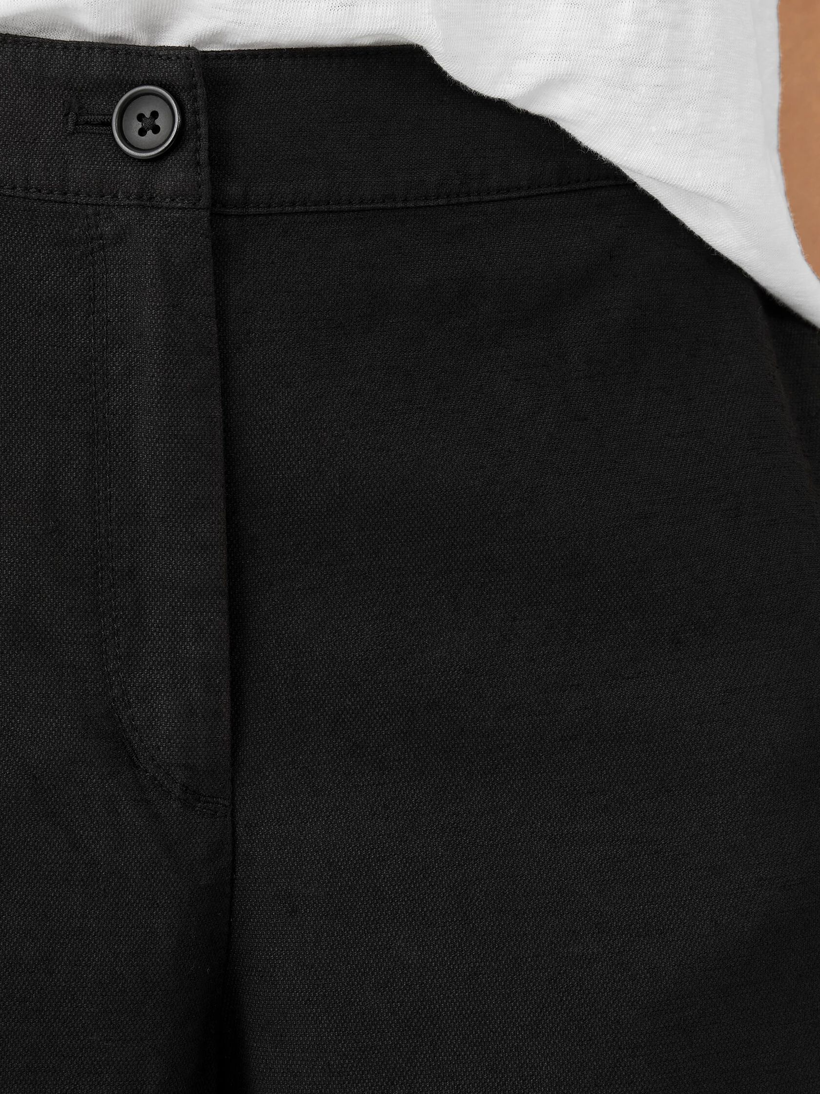 Organic Cotton Hemp Stretch Wide-Leg Pant