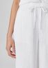 Organic Cotton Lofty Gauze Straight Pant