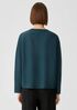 Washable Wool Crepe Top in Regenerative Wool