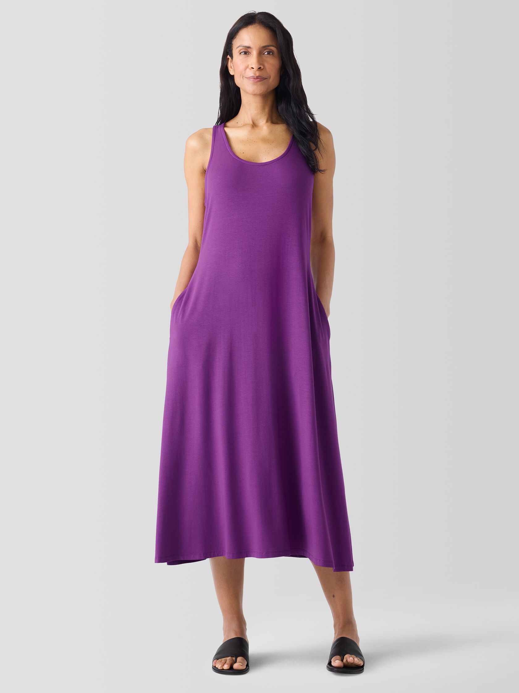 Fine Jersey Racer-Back Tank&nbsp;Dress