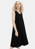 Viscose Jersey V-Neck Flare Dress