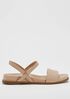 Demo Leather Ankle-Strap Sandal