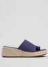 Tarry Espadrille Wedge Slide