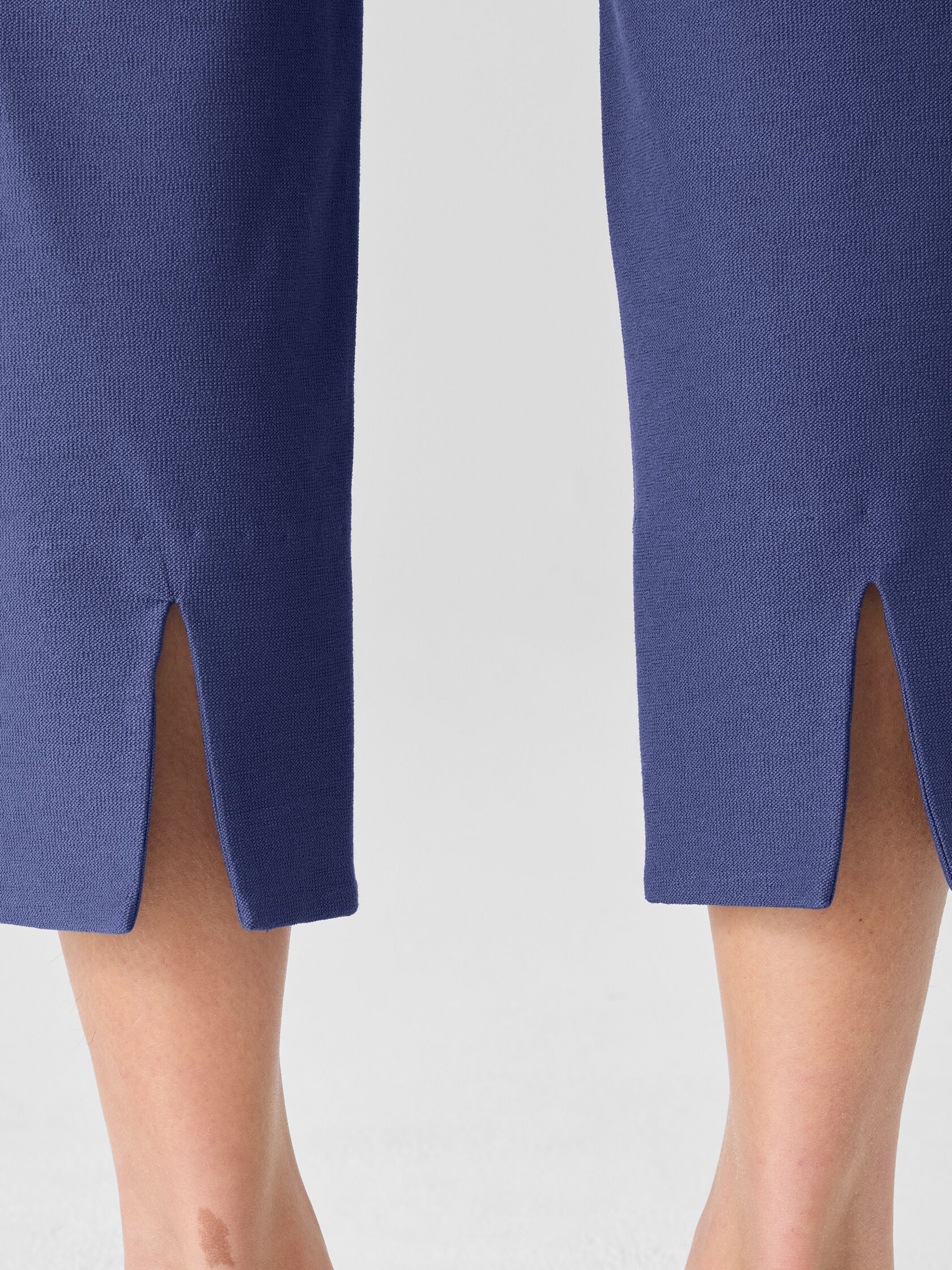 Washable Stretch Crepe Slim Pant