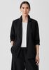 Washed Organic Cotton Poplin Blazer