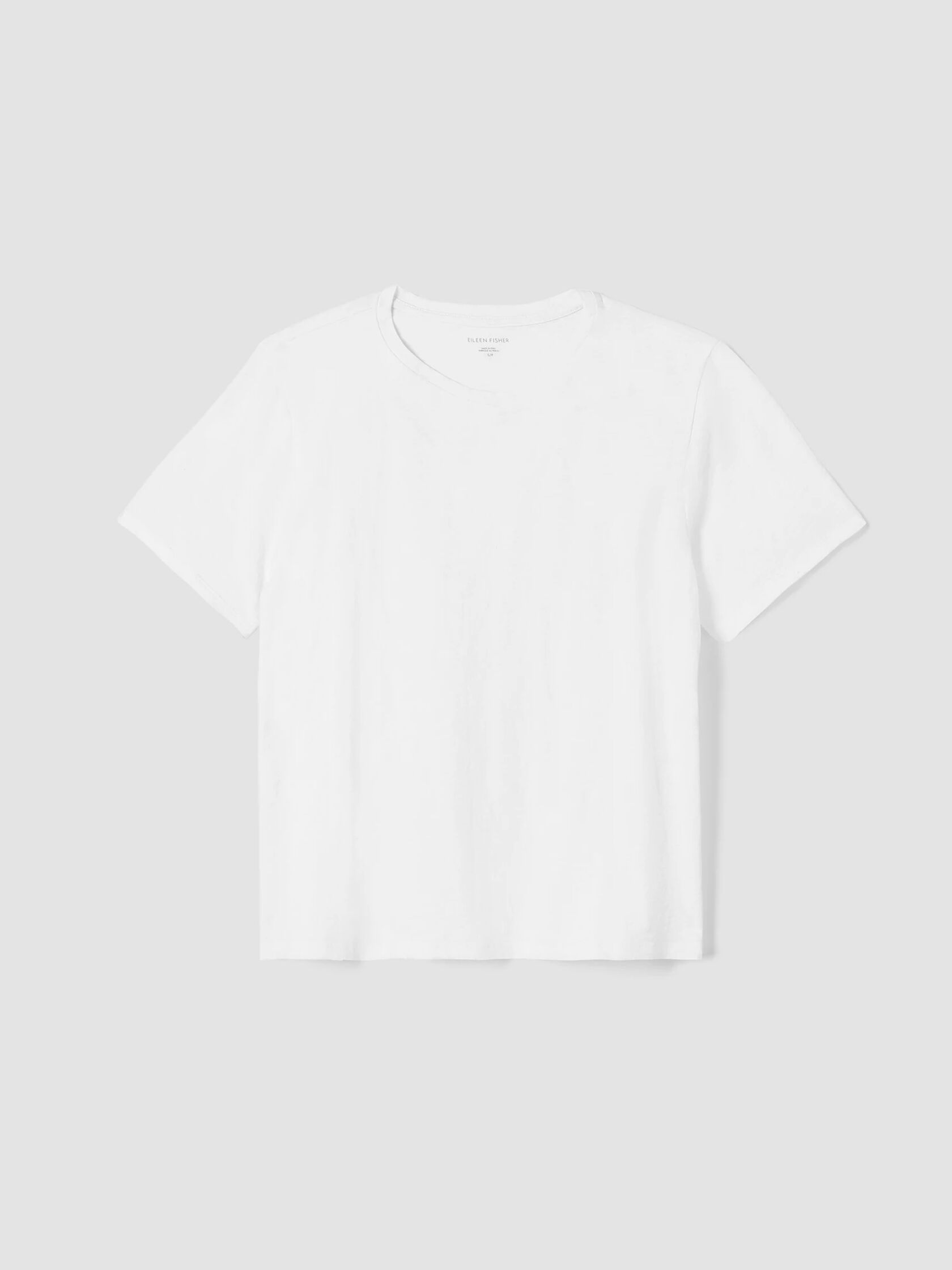 Organic Cotton Slubby Jersey Tee