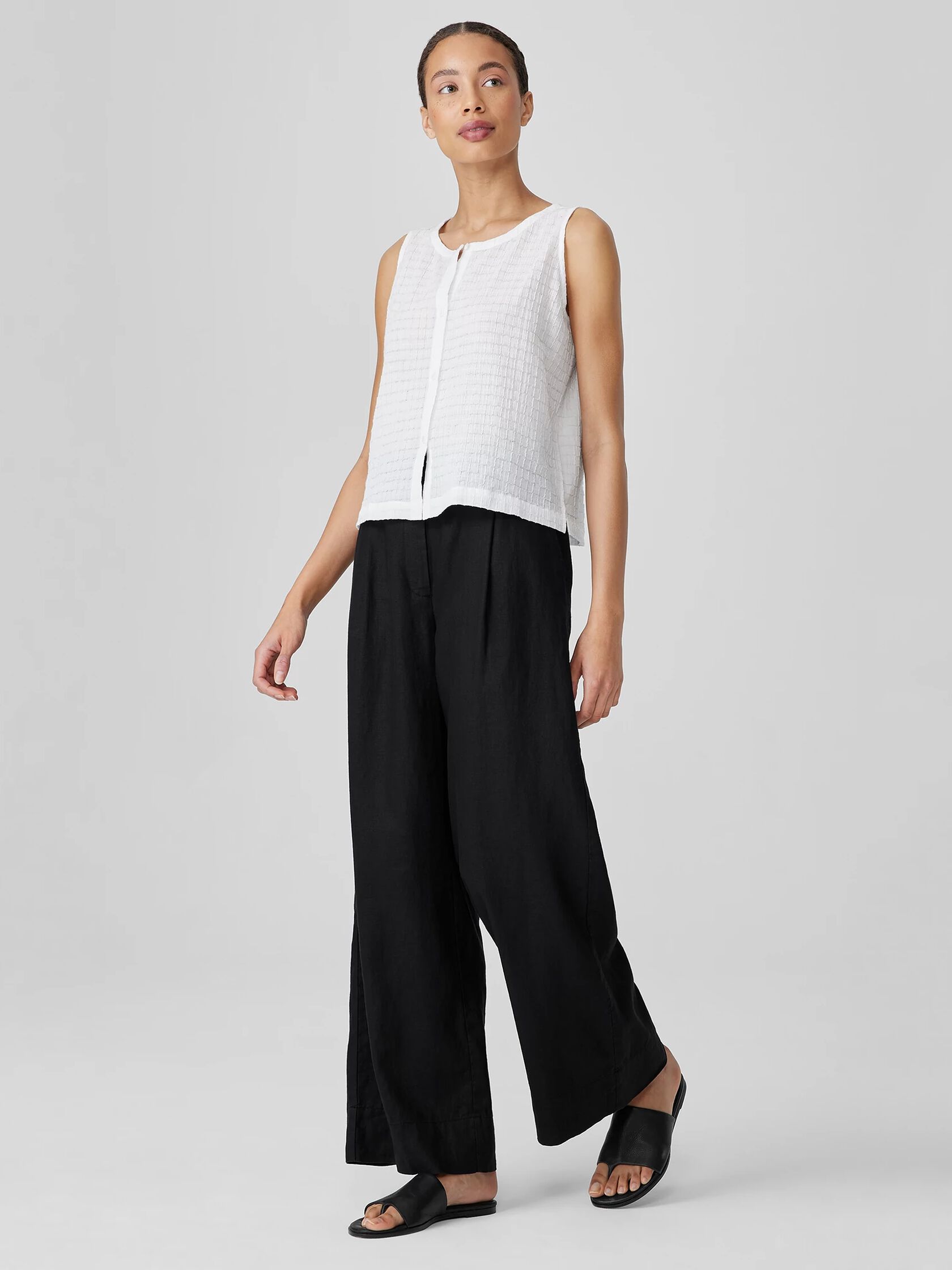 Organic Cotton Voile Box&nbsp;Vest