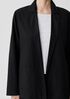Washed Organic Cotton Poplin Blazer