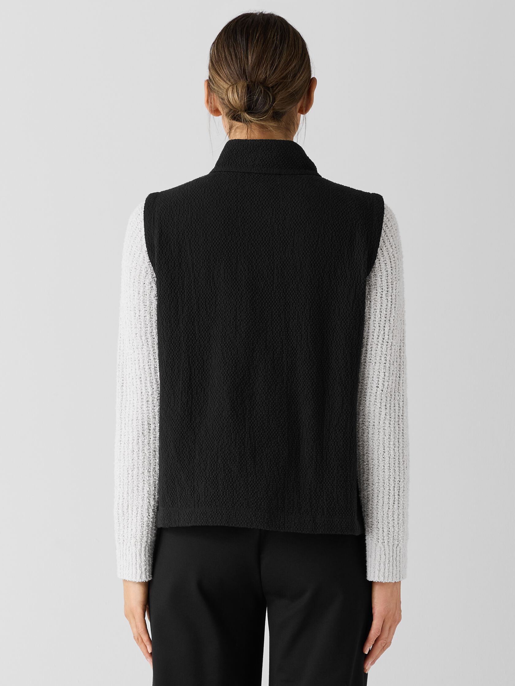 Organic Cotton Tweed Vest