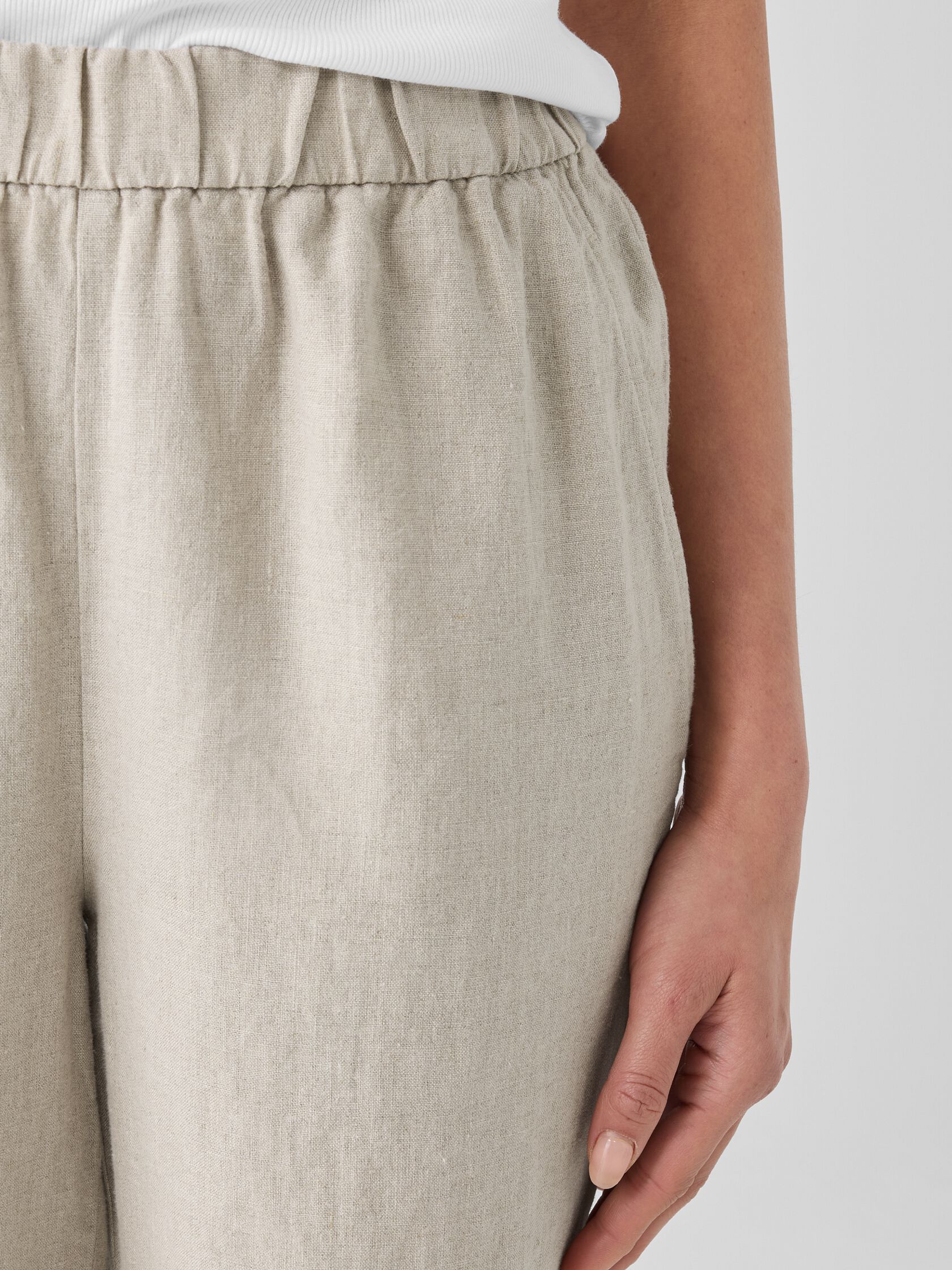 Organic Linen&nbsp;Tapered Pant