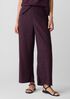 Woven Pliss&eacute; Wide-Leg Pant