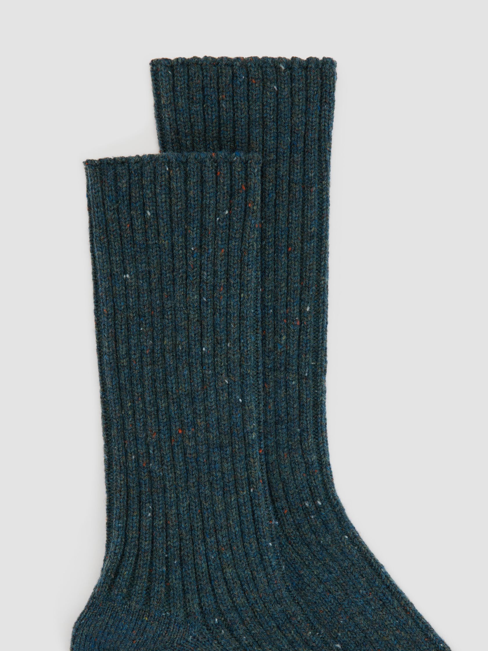 Donegal Merino Rib Crew Sock
