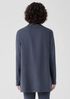 Cozy Brushed Terry Hug Funnel Neck Long Top