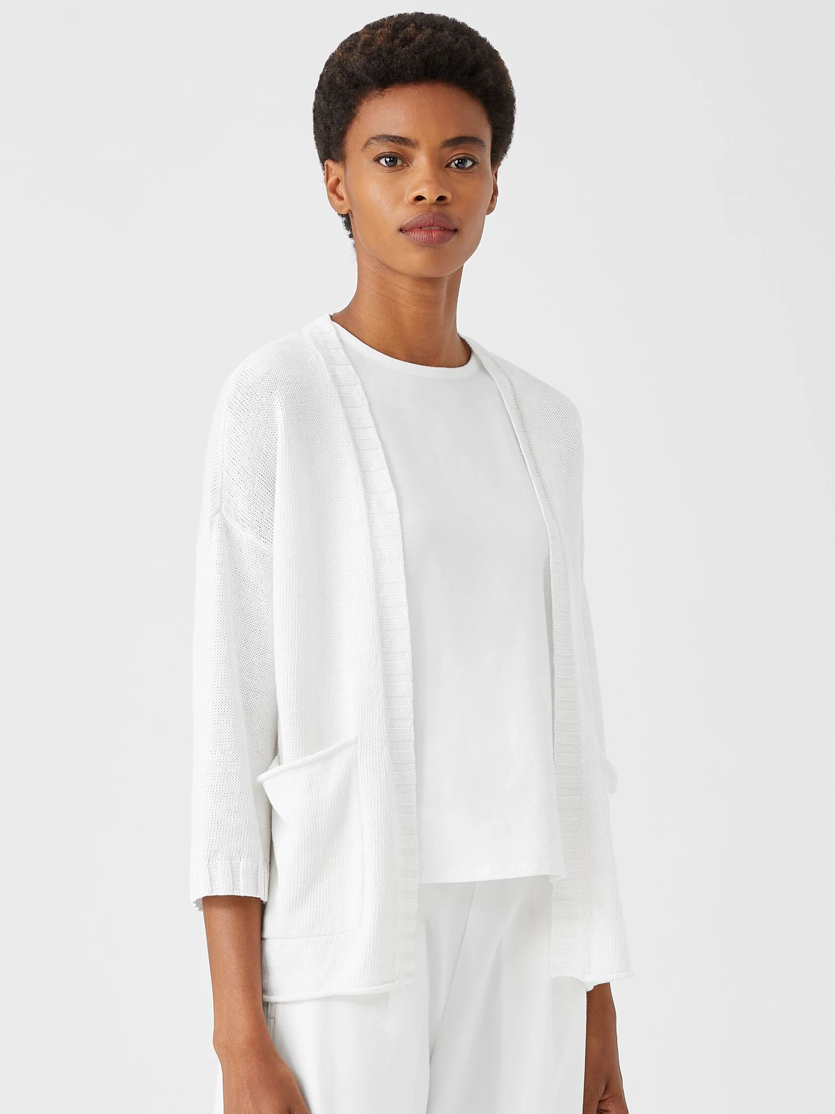 Organic Linen Cotton Cardigan