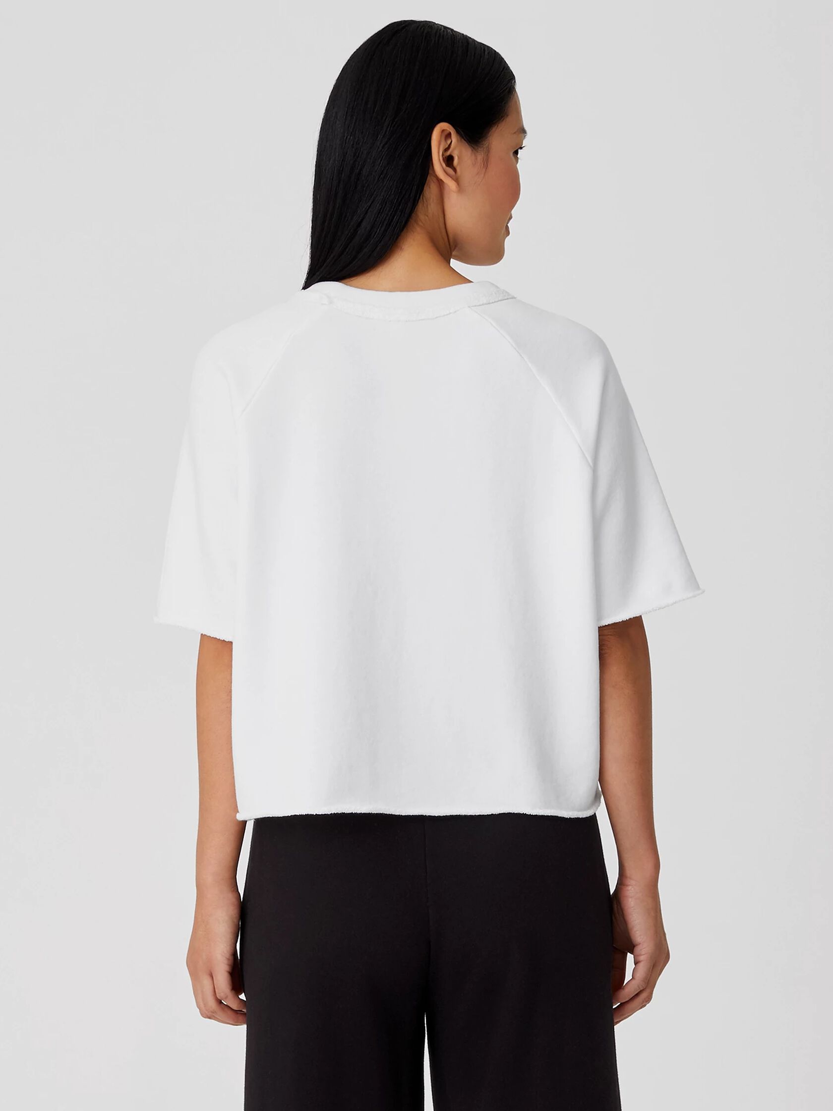 Organic Cotton French Terry Box-Top