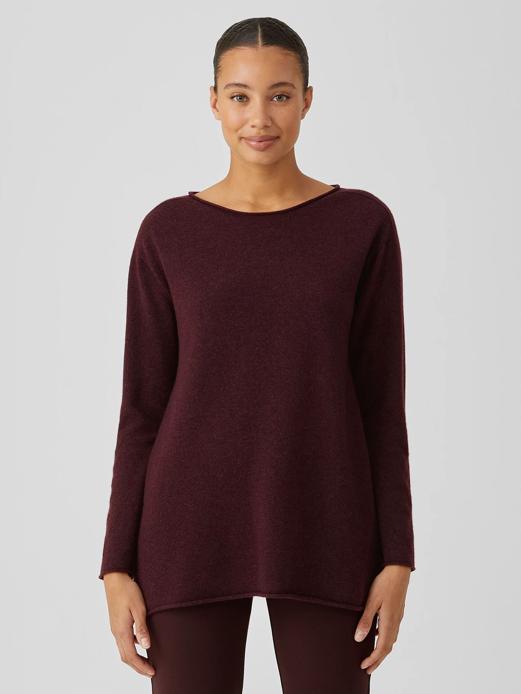Italian Cashmere Crew Neck Top