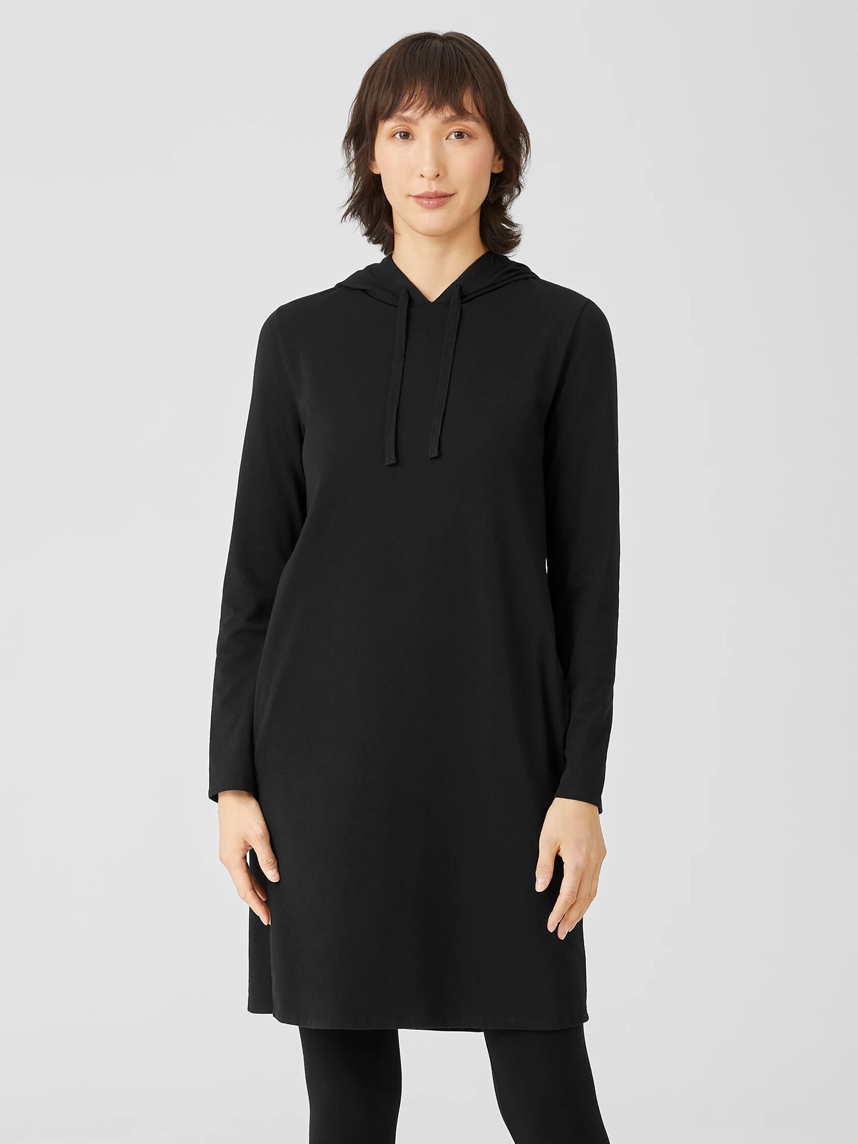 Traceable Organic Cotton Jersey Hooded Dress